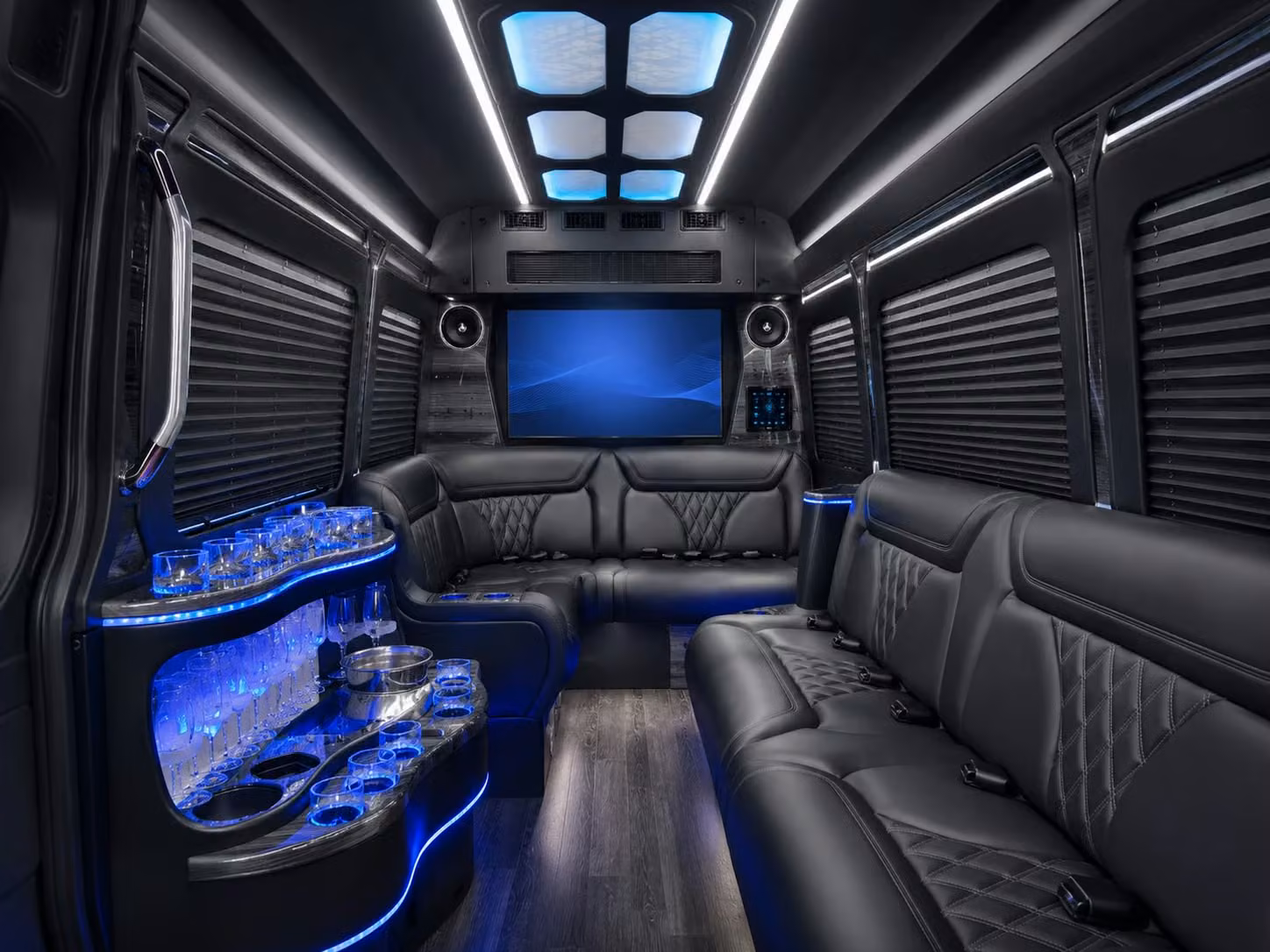 sprinter limousine inside