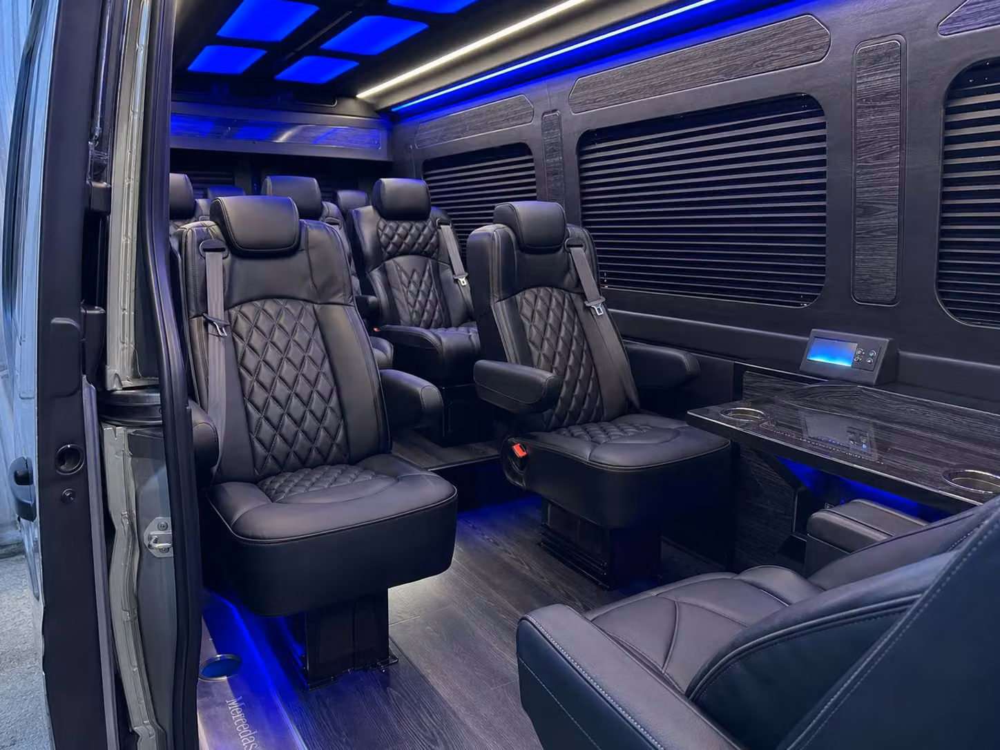 sprinter van transportation for groups and events across warwick