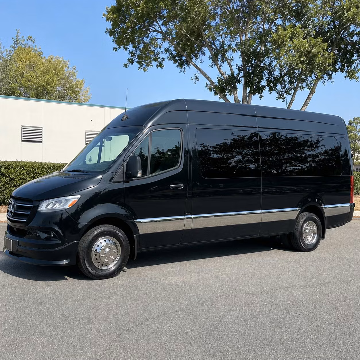 sprinter van with driver