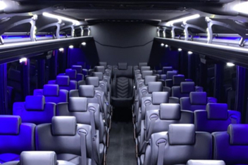 Warwick Charter Bus Interior